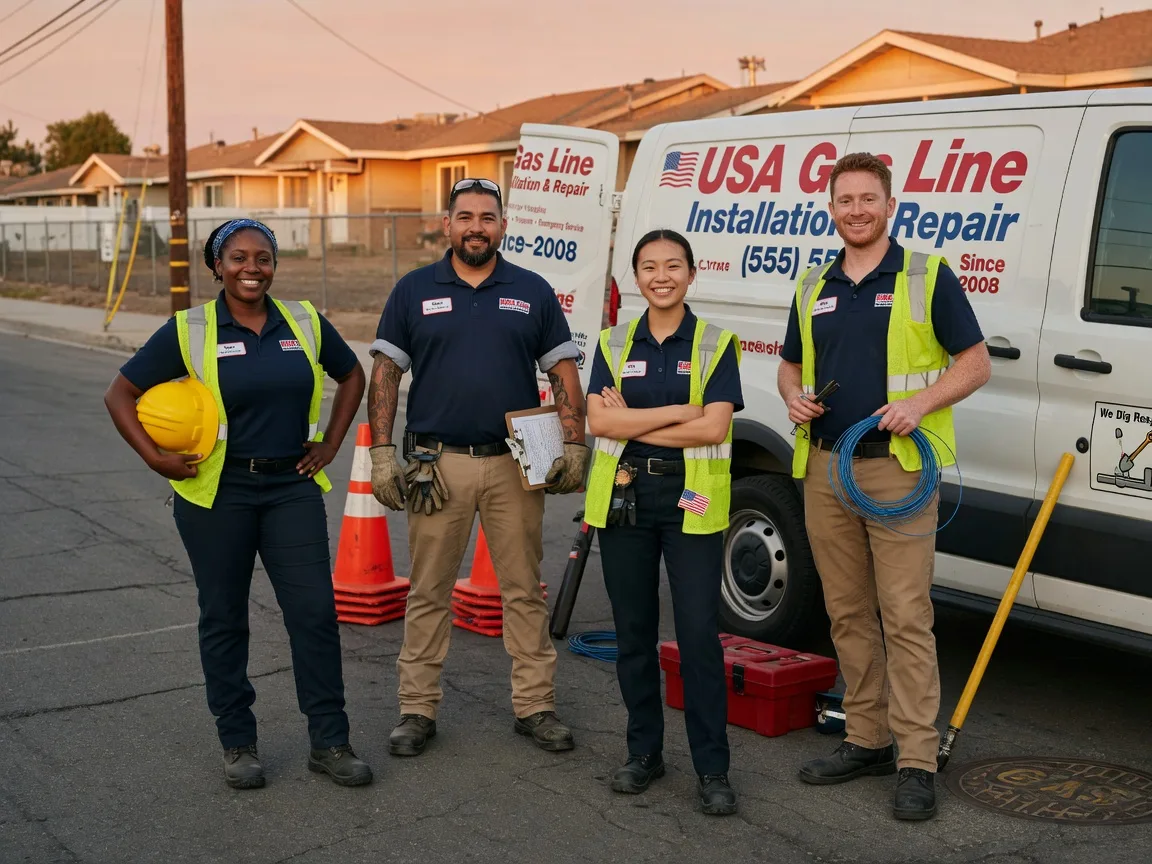 Gas Line Installation company in Tekonsha, MI
